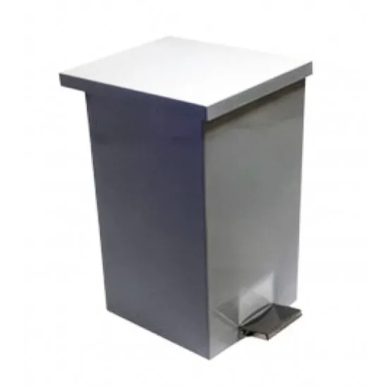 Cos de Gunoi Industrial Patrat cu Pedala Soft Close, Inox 304 (50L - 70L - 90L) Cos de Gunoi Industrial Patrat cu Pedala Soft Close, Inox 304 (50L - 70L - 90L)