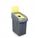 Coș PROCYCLE 24 pentru colectare selectivă – 50 litri (Plastic / Metal)