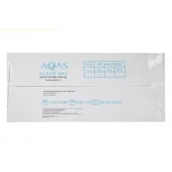 Covoras antibacterian tratat cu proprietăți dezinfectante Sticky Mat, Alb, 45 x 115 cm
