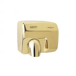 Uscator de maini Saniflow® Mediclinics, actionare cu senzor, din otel, finisaj auriu