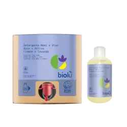 Biolu Sapun lichid ecologic cu lamaie si lavanda 10L Biolu Sapun lichid ecologic cu lamaie si lavanda 10L
