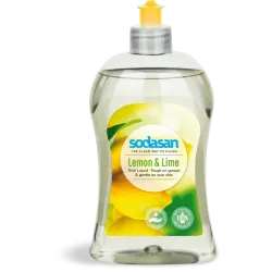 Detergent vase bio lichid lamaie 500ml SODASAN