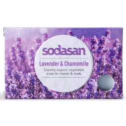 Sapun crema bio lavanda si musetel 100g SODASAN Sapun crema bio lavanda si musetel 100g SODASAN