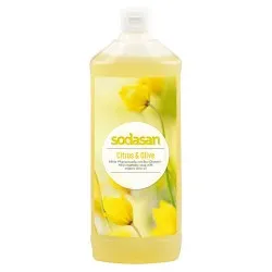 Sapun lichid gel de dus bio citrice masline 1L SODASAN Sapun lichid gel de dus bio citrice masline 1L SODASAN