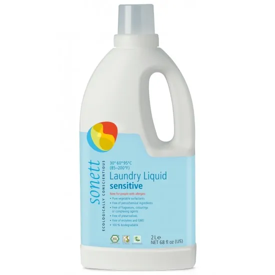 DETERGENT ECOLOGIC LICHID PT. RUFE ALBE SI COLORATE NEUTRU 2L Sonett DETERGENT ECOLOGIC LICHID PT. RUFE ALBE SI COLORATE NEUTRU 2L Sonett
