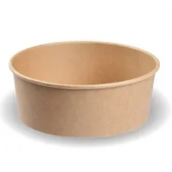 Caserola din carton fara capac, pentru salata, 750 g, 50 buc/set, Carton