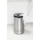 Cos rufe, 60L, capac Plastic  - otel mat