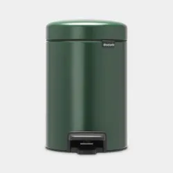 Cos gunoi cu pedala newIcon, 3L - Verde Pin
