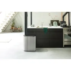 Cos gunoi Bo Touch Bin, 60L - Otel Mat fara amprente