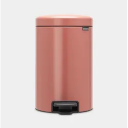 Cos gunoi cu pedala newIcon, 3L - Roz teracota