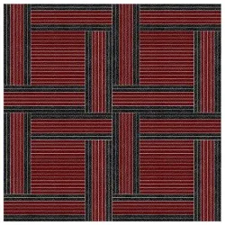 Covoras aluminiu AluTileMat, MINI (17mm) CARINA 2D - model Needlefelt