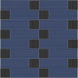 Covoras aluminiu AluTileMat, MINI (17mm) GEMINI 2D - model premium Coral