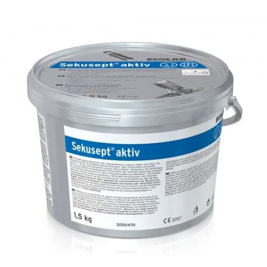 Produs concentrat pentru instrumentar medical Sekusept Aktiv 1.5kg Ecolab Produs concentrat pentru instrumentar medical Sekusept Aktiv 1.5kg Ecolab