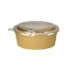 Caserola salata din carton KRAFT, cu capac transparent, 550 cc, 50 buc/set Caserola salata din carton KRAFT, cu capac transparent, 550 cc, 50 buc/set