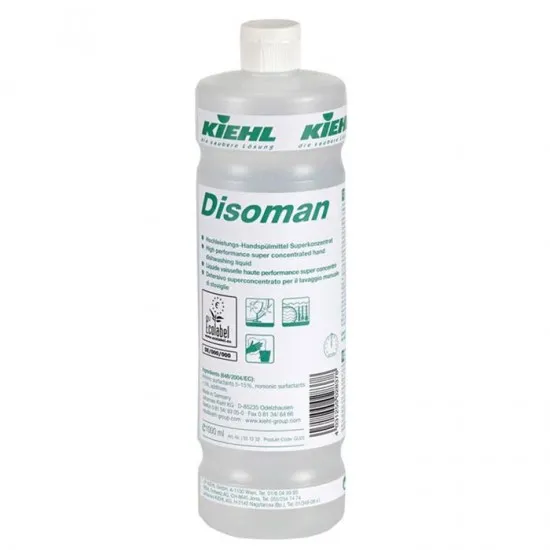 DISOMAN - Detergent ecologic pentru vase, super concentrat, 1 L, Kiehl DISOMAN - Detergent ecologic pentru vase, super concentrat, 1 L, Kiehl
