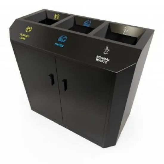 STOCKHOLM B Cosuri de reciclare la moda design trendy metal vopsit 3x60L STOCKHOLM B Cosuri de reciclare la moda design trendy metal vopsit 3x60L