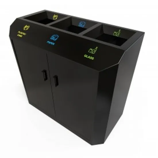 STOCKHOLM B Cosuri de reciclare la moda design trendy metal vopsit 3x60L STOCKHOLM B Cosuri de reciclare la moda design trendy metal vopsit 3x60L