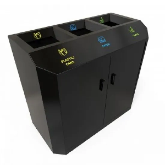 STOCKHOLM B Cosuri de reciclare la moda design trendy metal vopsit 3x60L STOCKHOLM B Cosuri de reciclare la moda design trendy metal vopsit 3x60L