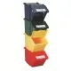 Cosuri cu capace rabatabile 45L, colectare selectiva - pret per cos Cosuri cu capace rabatabile 45L, colectare selectiva - pret per cos