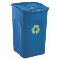 Tomberoane pentru reciclare deseuri 50L, culori: albastru, galben, verde, maro