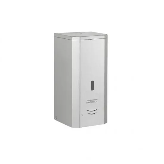Dozator cu senzor pentru sapun lichid, cu conectare la 220V, inox satinat, 1L, Mediclinics