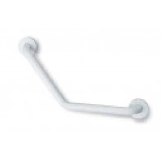 Bara de sustinere inclinata (unghi de 130 °), pentru persoanele cu dizabilitati, otel vopsit alb, Mediclinics Bara de sustinere inclinata (unghi de 130 °), pentru persoanele cu dizabilitati, otel vopsit alb, Mediclinics