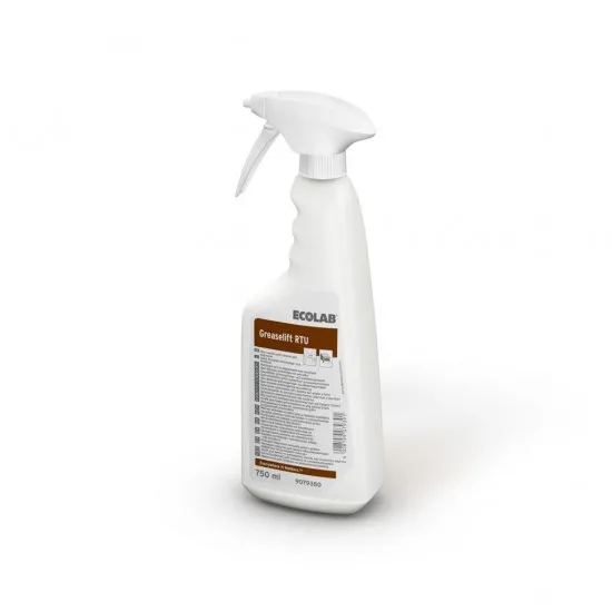 Detergent degresant concentrat impotriva grasimilor GREASELIFT RTU 750ml Ecolab Detergent degresant concentrat impotriva grasimilor GREASELIFT RTU 750ml Ecolab
