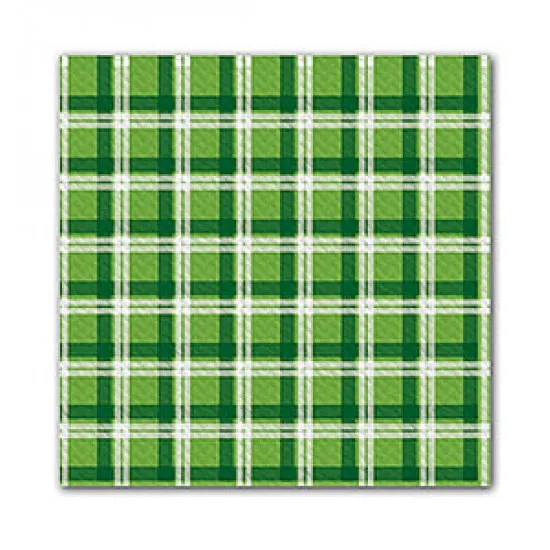 Fata de masa 100x100 cm, Scottish Green/Blue, FATO, 50 buc / pachet Fata de masa 100x100 cm, Scottish Green/Blue, FATO, 50 buc / pachet