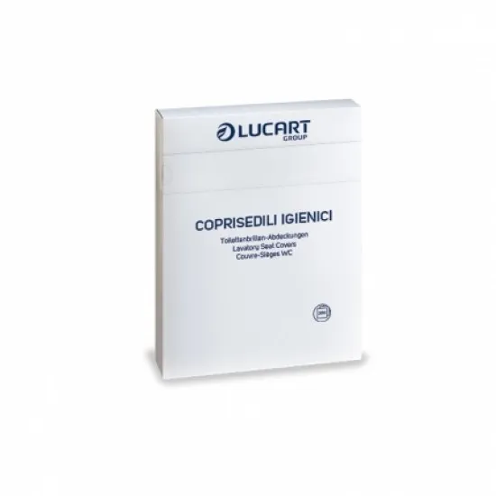 Benzi de hartie pentru colacul de toaleta, Lucart, 200 buc