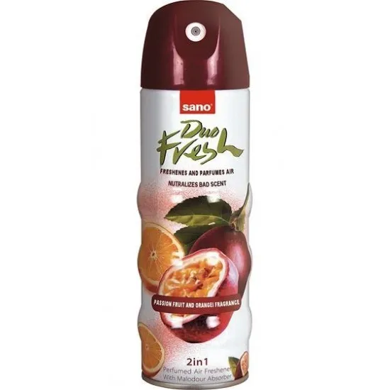 SANO FRESH DUO PASSIONFRUIT&ORANGE, 300 ml SANO FRESH DUO PASSIONFRUIT&ORANGE, 300 ml