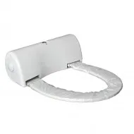 Capac de toaleta cu buton, fara capac - folie cu 135 utilizari, Sanito Capac de toaleta cu buton, fara capac - folie cu 135 utilizari, Sanito