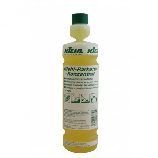 PARKETTIN Manual -detergent pentru intretinerea lemnului/parchetului, 1L, Kiehl PARKETTIN Manual -detergent pentru intretinerea lemnului/parchetului, 1L, Kiehl