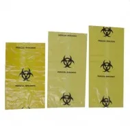 Saci gunoi Galbeni BIOHAZARD 10 litri