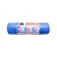 Saci menajeri 120L, 10 buc/rola, albastri, strong