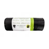 Saci menajeri 120L, 10 buc/rola, negri