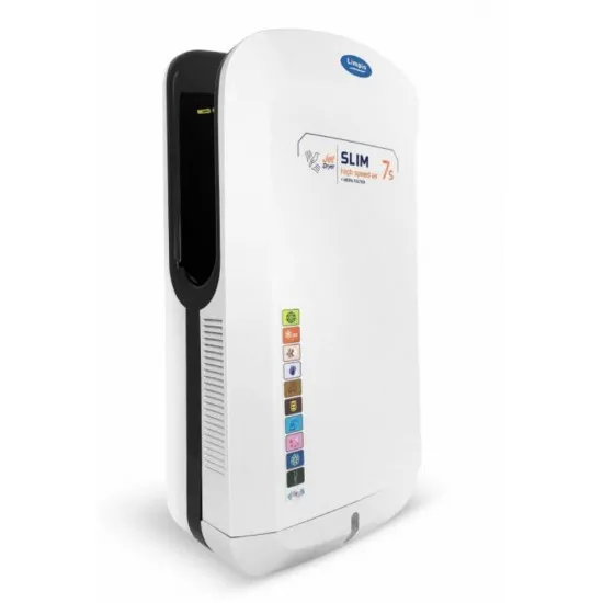 Uscator de maini vertical 1650W Limpio, HD 91, alb