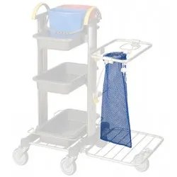 SAC PENTRU RUFE/MOPURI, 20 L, ALB, VERMOP
