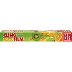 Folie stretch alimentara 30m in cutie Alufix Folie stretch alimentara 30m in cutie Alufix