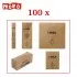 Pachet 100 seturi hoteliere, set dentar, set barbierit, casca de dus, pila unghii, set cusut