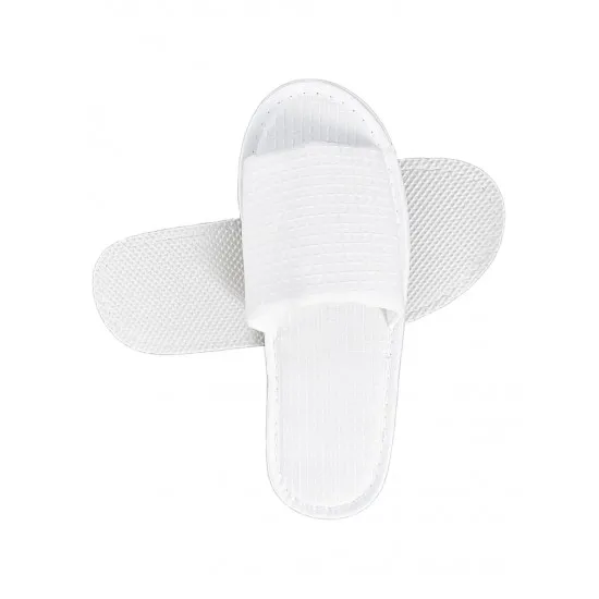 Papuci Hotelieri Waffle, material frotir - Tip Deschis, 4mm, calitate excelenta Papuci Hotelieri Waffle, material frotir - Tip Deschis, 4mm, calitate excelenta