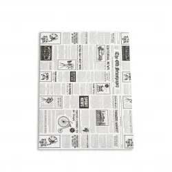Hartie rezistenta la grasime, BIO, model Ziar - 25x35cm – 10 kg (3350 buc.) Hartie rezistenta la grasime, BIO, model Ziar - 25x35cm – 10 kg (3350 buc.)