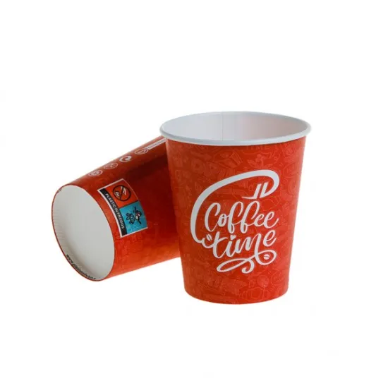 Pahare de carton 8 Oz color (236 ml), 50 buc/set Pahare de carton 8 Oz color (236 ml), 50 buc/set