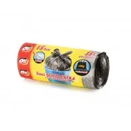 Saci menajeri SOLID EXTRA, 35L, cu urechi de prindere, 15 buc./rola, Oti