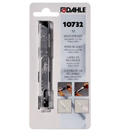 Rezerve cutter Dahle, 9 mm, 10 bucati/set Rezerve cutter Dahle, 9 mm, 10 bucati/set