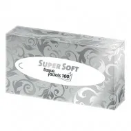 Servetele faciale, Wepa, Supersoft, 2 straturi, albe, 150 bucati/cutie Servetele faciale, Wepa, Supersoft, 2 straturi, albe, 150 bucati/cutie