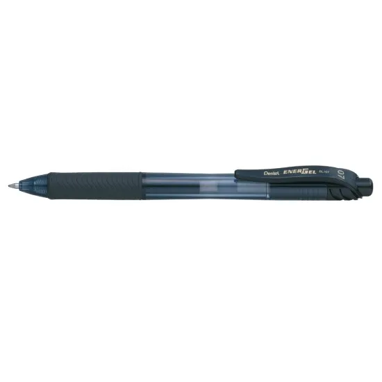 Roller cu gel, Pentel, Energel X, 0.7 mm, plastic, negru Roller cu gel, Pentel, Energel X, 0.7 mm, plastic, negru