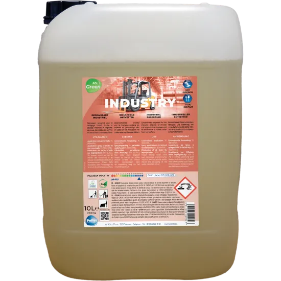 POLGREEN INDUSTRY detergent degresant 10L POLGREEN INDUSTRY detergent degresant 10L