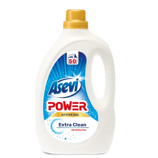 Detergent rufe ASEVI POWER ACTIVE GEL Extra Clean 50 spalari Detergent rufe ASEVI POWER ACTIVE GEL Extra Clean 50 spalari