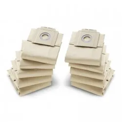 Pungi de hartie pentru filtru 10 bucati, T 7/1, T 9/1, T 10/1, Kärcher