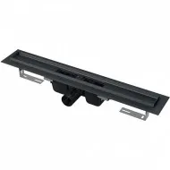 Canal de scurgere pentru dus cu margine pentru gratar perforat Canal de scurgere pentru dus cu margine pentru gratar perforat